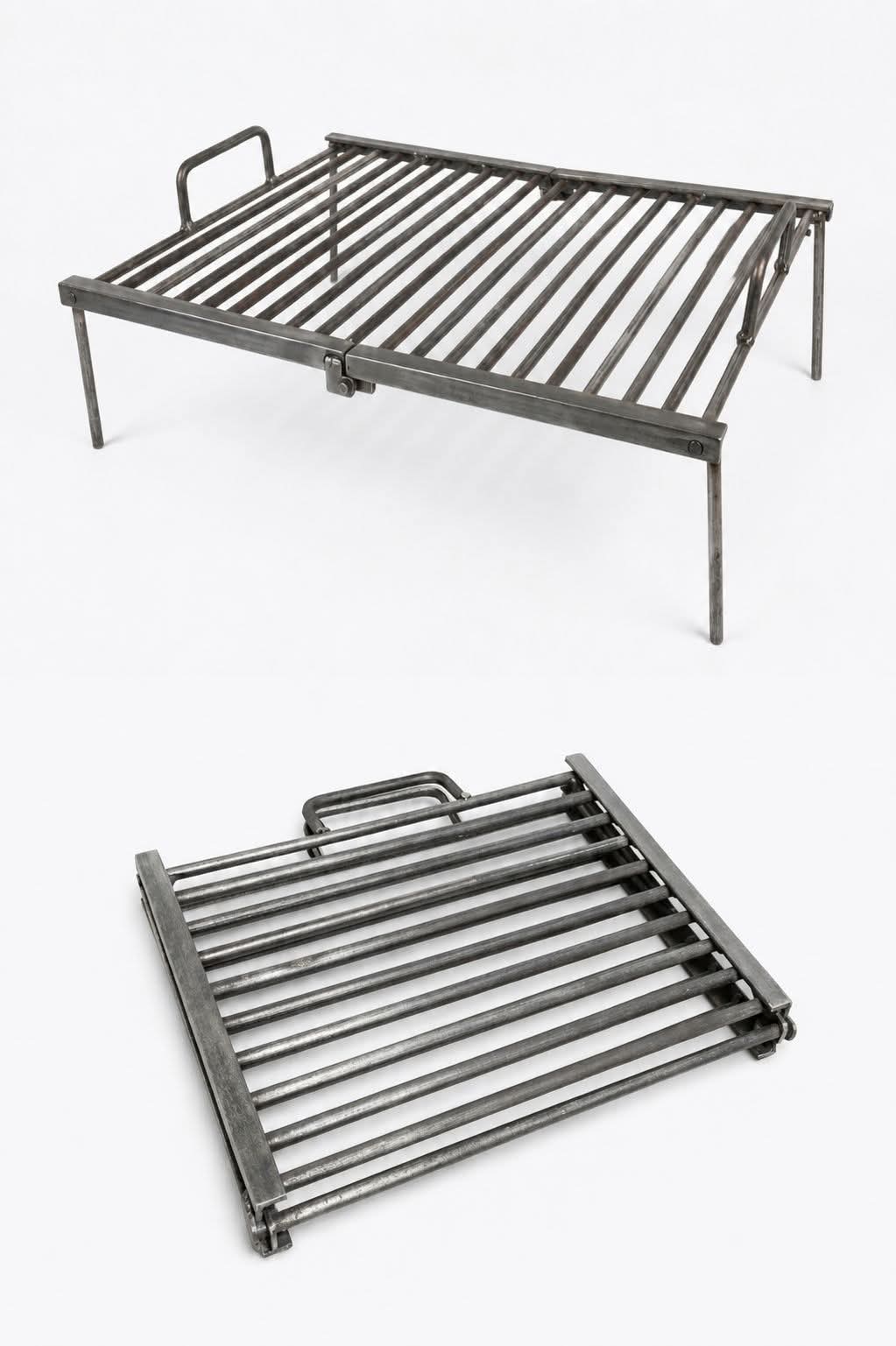 Parrilla plegable